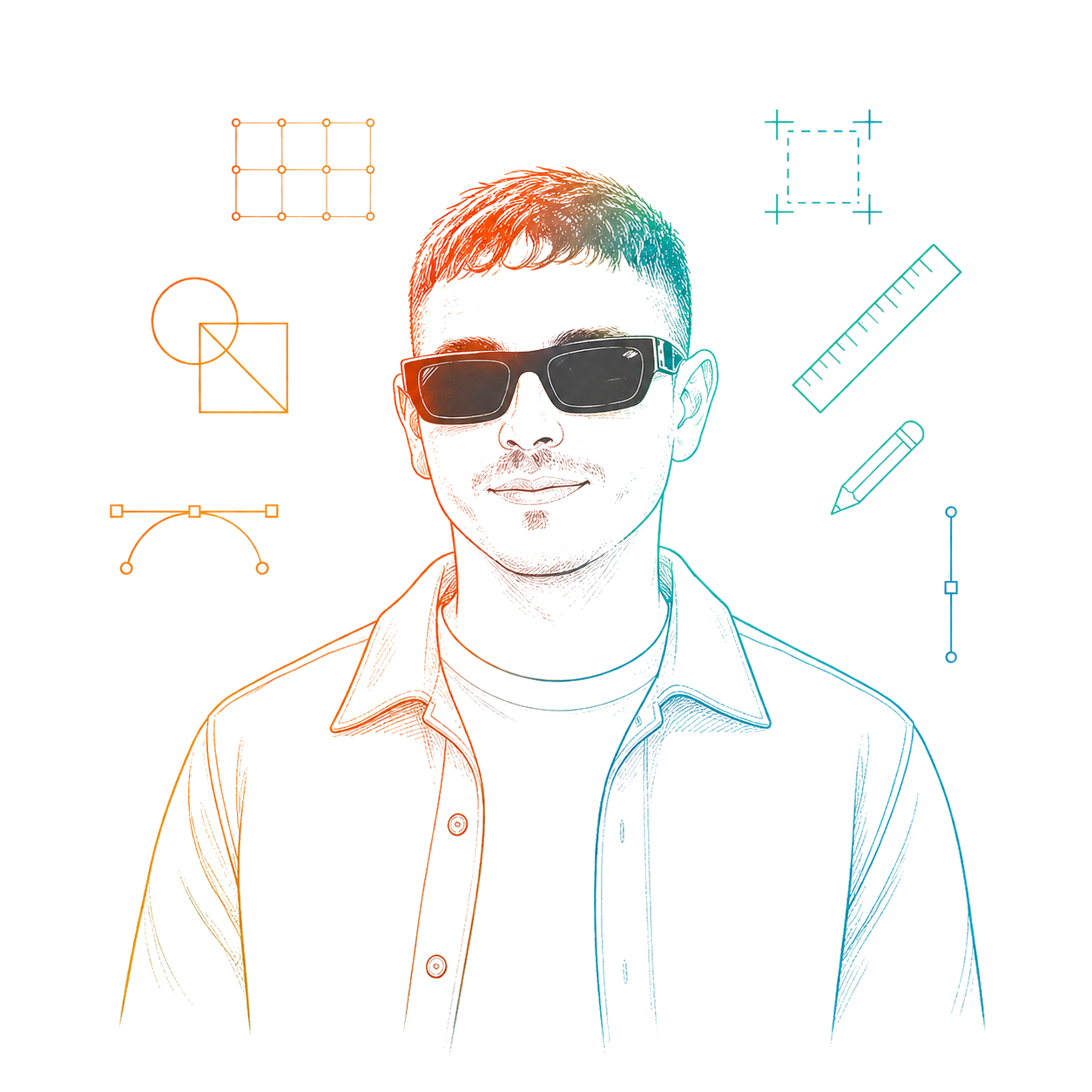 Caricatura di Alfredo Gidari