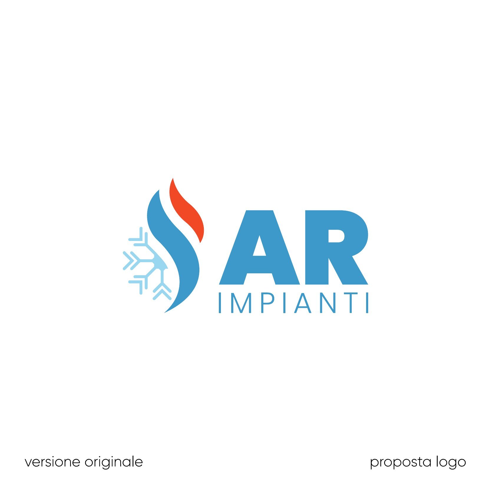 Brand identity AR Impianti