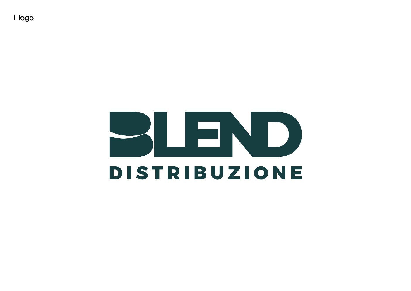 Brand identity Blend Distribuzione
