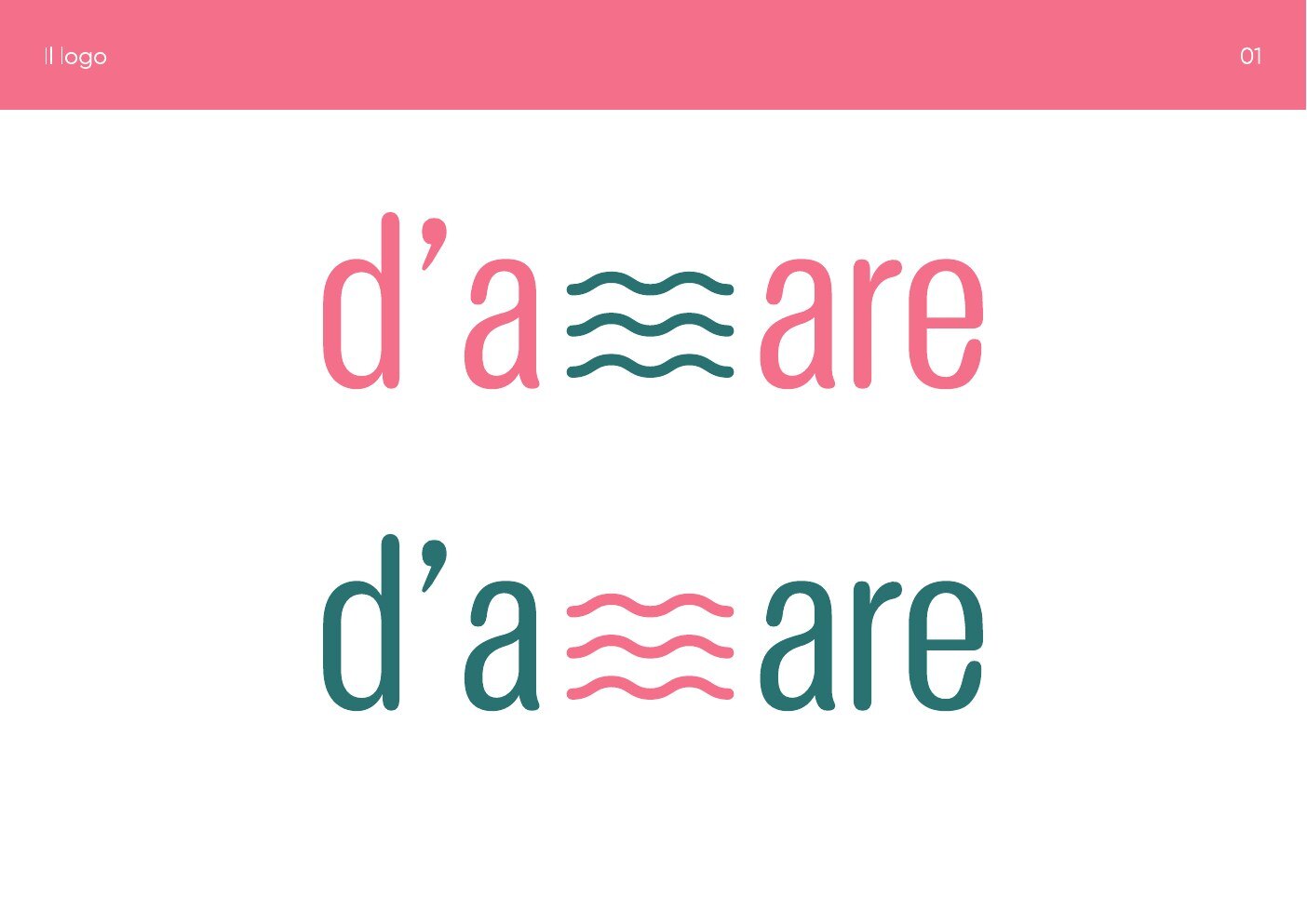 Brand identity D’Amare