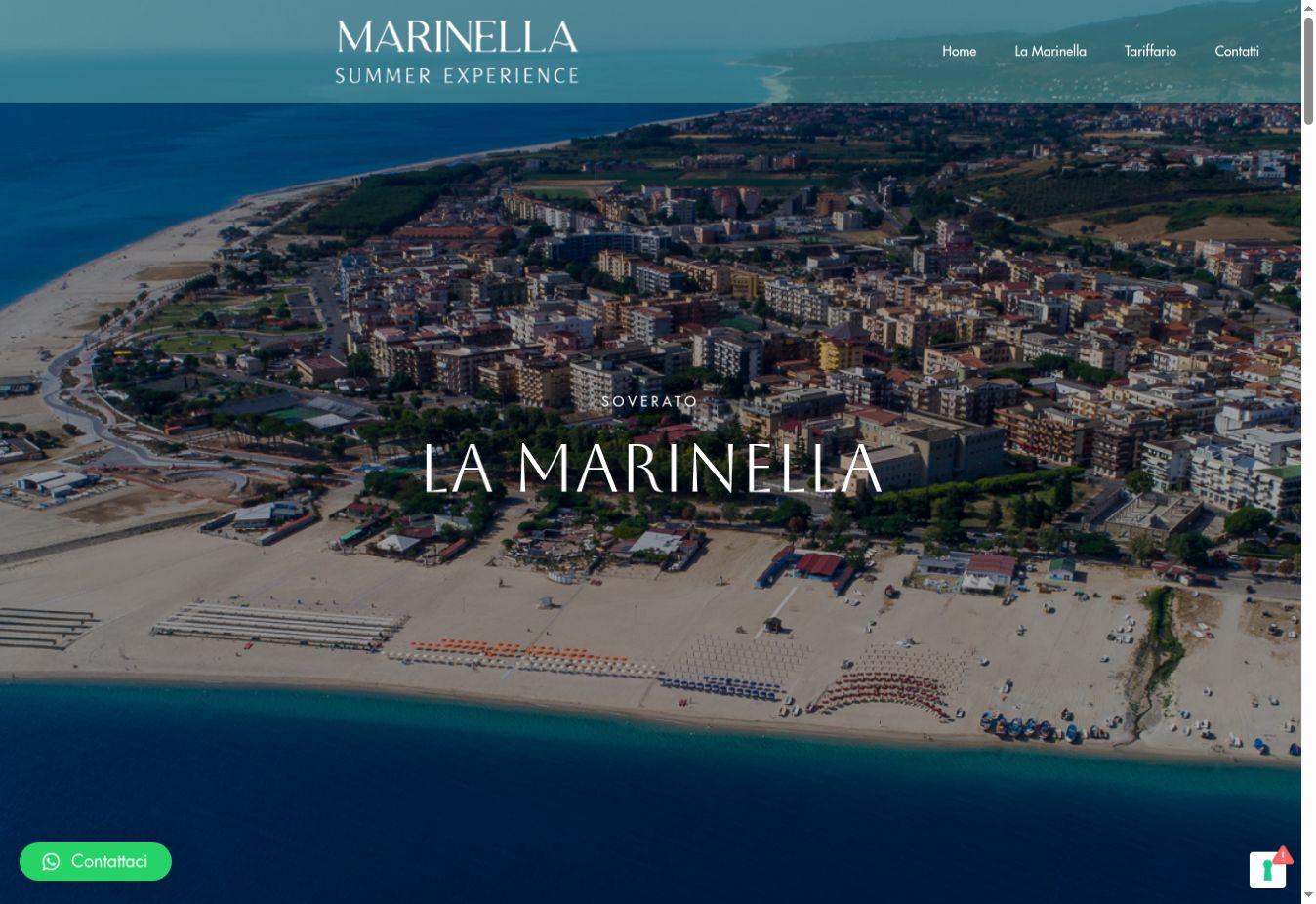 Anteprima del sito Marinella Soverato